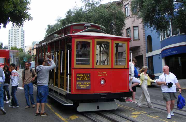 San Francisco cable car 25